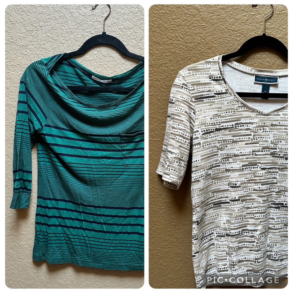 Tresics and Karen Scott top bundle size medium